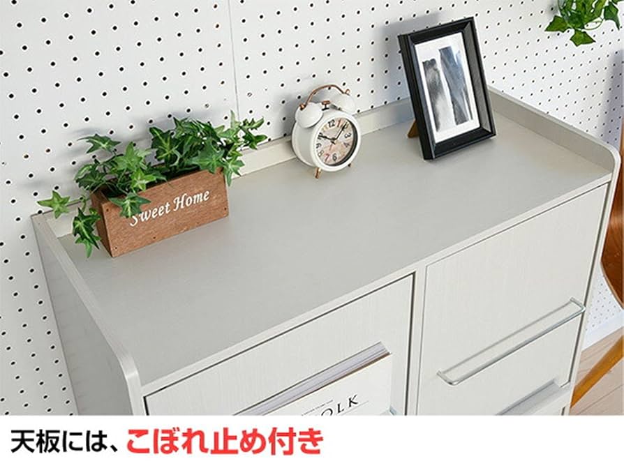 Amazon｜[山善] 扉付き 本棚 ディスプレイラック 幅70×奥行33×高